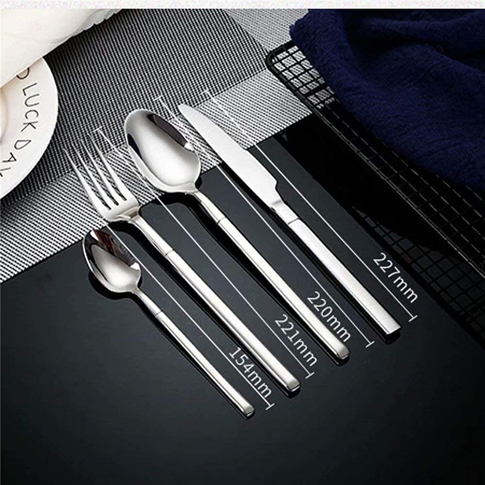 y*i様 銀のカトラリーセット Amazon｜銀食器セット木製ハンドルカトラリーセット 304